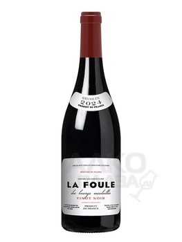 Pay d’Oc La Fouly Pinot Noir demi-sec - вино Пей д’Ок Ла Фуль Пино Нуар полусухое 0.75 л