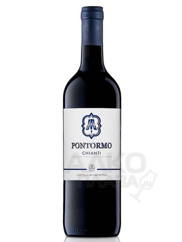 Chianti Pontormo dry - вино Кьянти Понтормо сухое 0.75 л