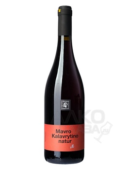 Mavro Kalavrytino Natur Tetramythos Peloponnese - вино Мавро Калавритино Натур сухое 0.75 л