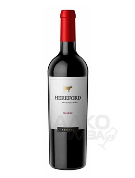 Hereford Malbec Reserve - вино Герфорд Резерв Мальбек сухое 0.75 л