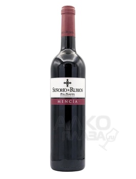 Mencia Senorio de Rubios Rias Baixas - вино Риас Байшас Сеньорио де Рубиос Менсия сухое 0.75 л