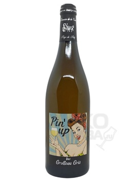 Grolleau Gris Pin’Up Val de Loire Pays de Retz - вино Валь де Луар Пэй де Рэ Пин’Ап Гролло Гри сухое 0.75 л