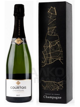 Pierre Сourtois Brut Champagne - шампанское Шампань Пьер Куртуа Брют 0.75 л
