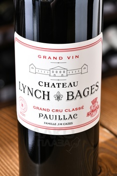 Chateau Lynch Bages Pauillac - вино Шато Линч Баж Пойяк 2021 год 0.75 л красное сухое