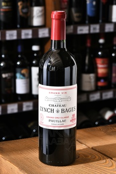 Chateau Lynch Bages Pauillac AOC - вино Шато Линч Баж АОС Пойак 2020 год 0.75 л красное