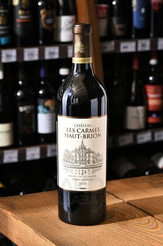 Chateau Les Carmes Haut-Brion Pessac Leognan - вино Шато ле Карм О-Брион Пессак-Леон 2020 год 0.75 л красное сухое