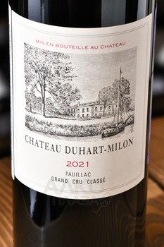 Chateau Duhart-Milon Rothschild Pauillac Grand Cru AOC - вино Шато Дуар-Милон 0.75 л красное сухое