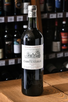 Chateau Cantemerle АОС Haut-Medoc - вино Шато Кантмерль АОС О-Медок 2021 год 0.75 л красное сухое