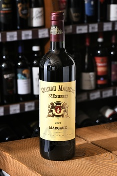 Chateau Malescot Saint Exupery Grand Cru Classe Margaux AOC - вино Шато Малеско Сент Экзюпери Гран Крю Классе Марго 2021 год 0.75 л красное сухое