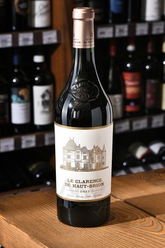 Le Clarence de Haut-Brion Pessac-Leognan - вино Ле Кларенс де О-Брион Пессак Леоньян 2021 год 0.75 л красное сухое