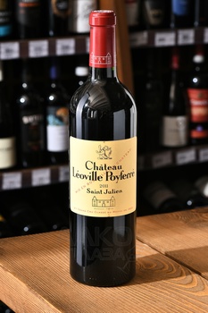 Chateau Leoville Poyferre Grand Cru Classe Saint-Julien - вино Шато Леовиль Пуаферре Гран Крю Классе Сен-Жюльен 0.75 л красное сухое