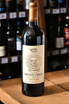 Chateau Gruaud Larose Saint-Julien AOC - вино Шато Грюо Лароз Сен-Жюльен 0.75 л красное сухое