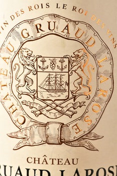 Chateau Gruaud Larose Saint-Julien AOC - вино Шато Грюо Лароз Сен-Жюльен 0.75 л красное сухое