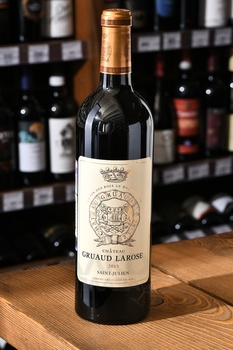 Chateau Gruaud Larose Saint-Julien - вино Шато Грюо Лароз Сан-Жульен 0.75 л красное сухое