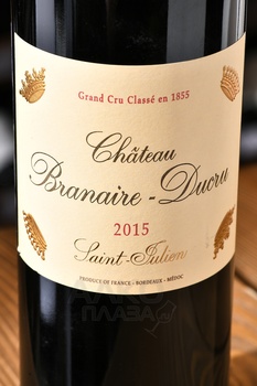 Chateau Branaire-Ducru AOC Saint-Julien 4-eme Grand Cru Classe - вино Шато Бранер-Дюкрю 0.75 л красное сухое