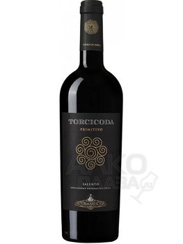 Torcicoda Primitivo Salento IGT - вино Торчикода Примитиво Саленто 0.75 л красное сухое