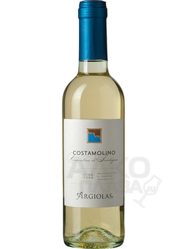 Argiolas Costamolino Vermentino di Sardegna DOC - вино Арджиолас Костамолино Верментино ди Сардиния 0.375 л белое сухое