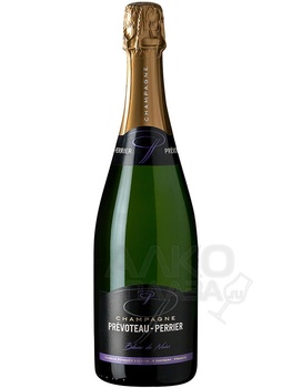 Prevoteau-Perrier Blanc de Noirs Brut - шампанское Превото-Перье Блан де Нуар Брют 0.75 л белое брют