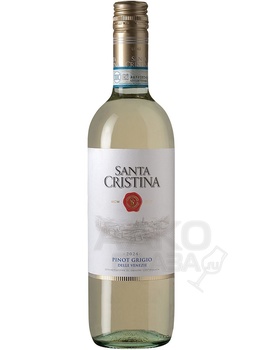 Santa Cristina Pinot Grigio delle Venezie DOC - вино Санта Кристина Пино Гриджио 0.75 л белое сухое