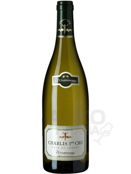 La Chablisienne Cote de Lechet 1-er Cru Chablis AOC - вино Ла Шаблизьен Кот де Леше Премье Крю Шабли 0.75 л белое сухое
