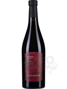 Cusumano Disueri Sicilia DOC - вино Кусумане Дизуери Сицилия 0.75 л красное сухое