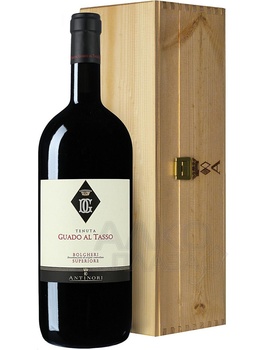 Antinori Guado Al Tasso Bolgheri Superiore DOC - вино Антинори Гуадо аль Тассо Болгери ДОК Супериоре 1.5 л красное сухое в д/у