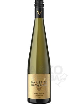 Вино Валерий Захарьин Рислинг 0.75 л белое сухое