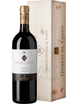 Antinori Guado al Tasso Bolgheri Superiore DOC - вино Антинори Гуадо аль Тассо Болгери Супериоре 2011 год 0.75 л красное сухое в д/у