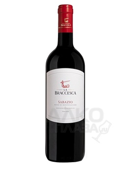 La Braccesca Sabazio Rosso di Montepulciano DOC - вино Ля Браческа Сабацио Россо ди Монтепульчано 0.75 л красное сухое