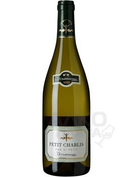 La Chablisienne Pas si Petit Petit Chablis AOC - вино Ла Шаблизьен Па си Пти Пти Шабли 0.75 л белое сухое