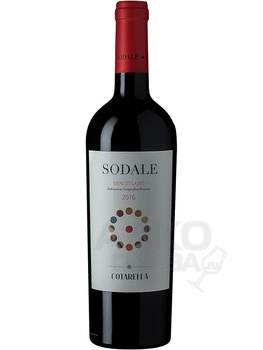 Cotarella Sodale Merlot Lazio IGP - вино Котарелла Содале Мерло 0.75 л красное полусухое
