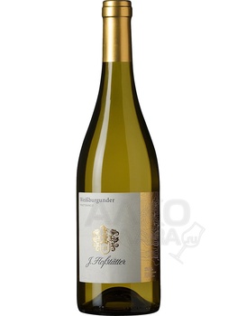 Weissburgunder Pinot Bianco Alto Adige DOC - вино Вайсбургундер Пино Бьянко Альто Адидже ДОК белое сухое 0.75 л