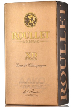 Roullet Grande Champagne XO Gold - коньяк Рулле ХО Голд Гранд Шампань 0.7 л
