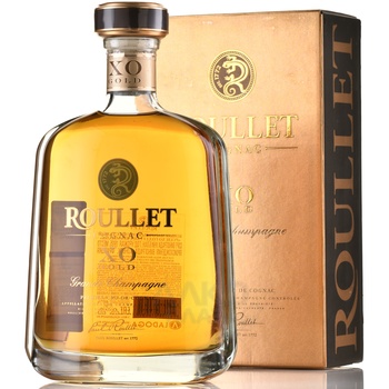 Roullet Grande Champagne XO Gold - коньяк Рулле ХО Голд Гранд Шампань 0.7 л