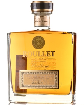 Roullet Heritage Grande Champagne gift box - коньяк Рулле Эритаж Гранд Шампань 0.7 л в п/у с деревянной рамкой