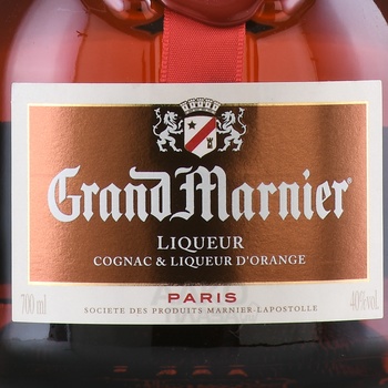 Grand Marnier Cordon Rouge - ликер Гран Марнье Кордон Руж 0.7 л