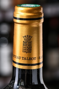 Chateau Talbot Grand Cru Classe Saint-Julien AOC - вино Шато Тальбо Гран Крю Классе Сен-Жюльен АОС красное сухое 0.75 л