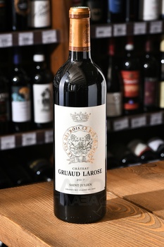 Chateau Gruaud Larose Grand Cru Classe Saint-Julien - вино Шато Грюо Лароз Гран Крю Классе Сен-Жюльен 2017 год 0.75 л красное сухое