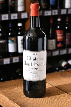 Chateau Haut-Bages-Liberal Grand Cru Classe Pauillac - вино Шато О-Баж Либераль Гран Крю Классе Пойяк 0.75 л 2018 год красное сухое