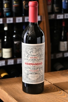 Hermandad Malbec - вино Эрмандад Мальбек 0.75 л красное сухое
