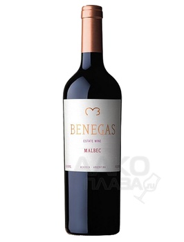 Benegas Estate Malbec - вино Бенегас Истейт Мальбек 0.75 л красное сухое