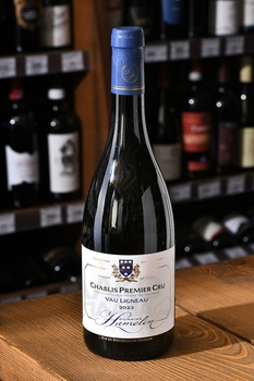 Thierry Hamelin Chablis Premier Cru Vau Ligneau - вино Тьерри Амелен Шабли Премье Крю Во Линьё 0.75 л белое сухое