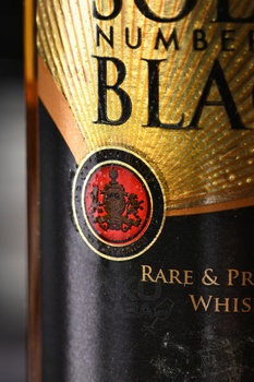 Solan Number One Black - виски Солан Намбер Ван Блэк 0.375 л