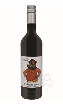 Вино Эльбузд Каберне Фран 0.75 л красное сухое