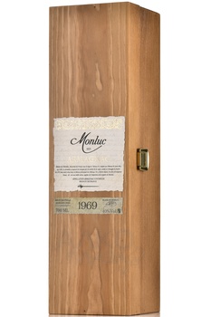 Monluc Armagnac 1969 - арманьяк Монлюк 1969 год 0.7 л в п/у дерево