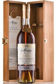 Monluc Armagnac 2006 - арманьяк Монлюк 2006 год 0.7 л в п/у