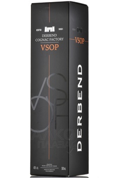 Коньяк Дербент ВСОП 0.5 л в п/у