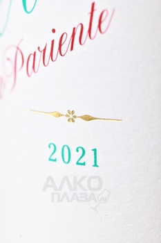 Prieto Pariente Viognier - вино Прието Париенте Вионье 0.75 л белое сухое