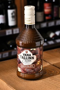 Vana Tallinn Chocolate - ликер Вана Таллин Шоколадный 0.5 л