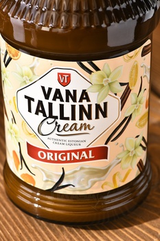 Vana Tallinn Original Cream - ликер Старый Таллинн Оригинал Крим 0.5 л